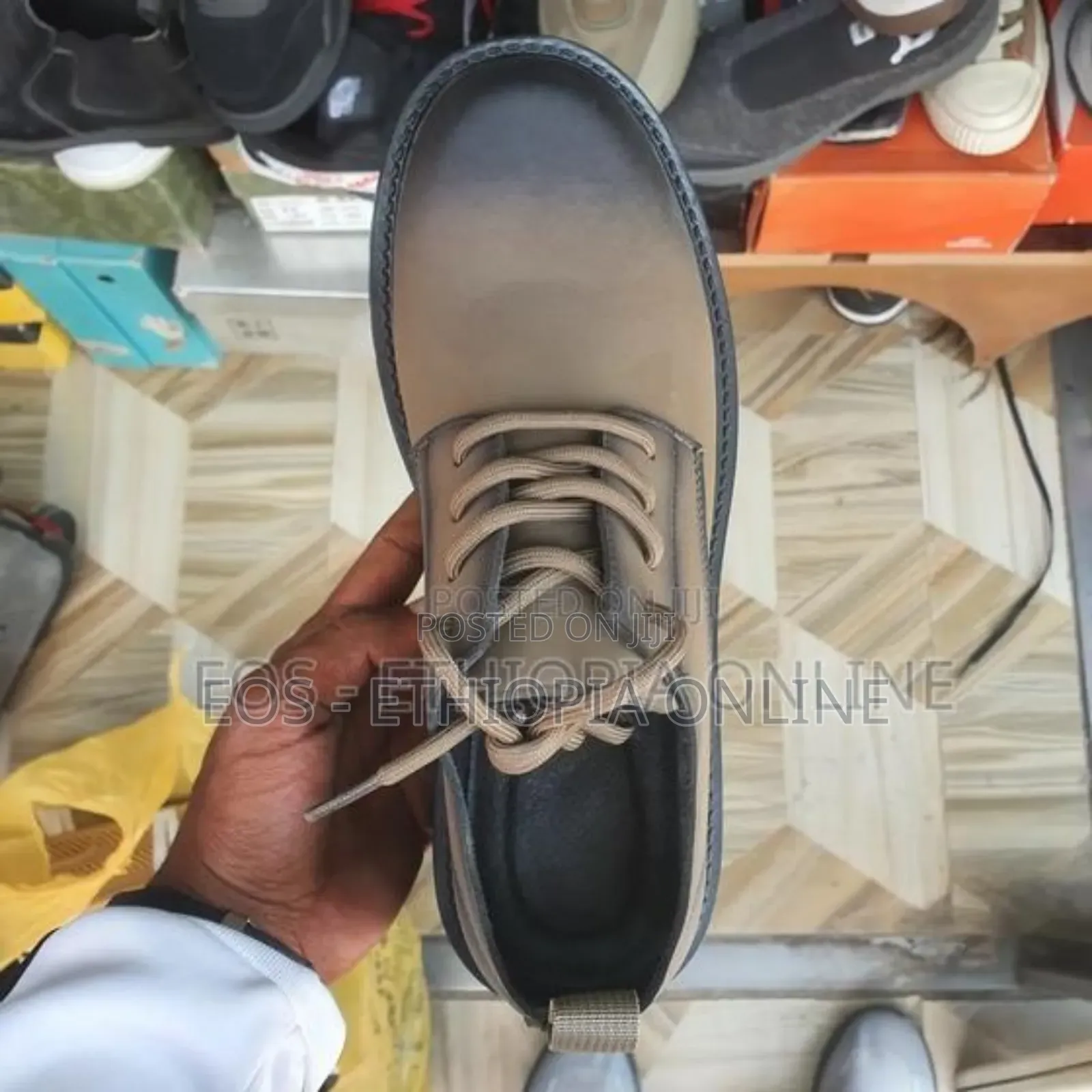 Classic Multicolor Chunky Derby Shoe [On Hand]