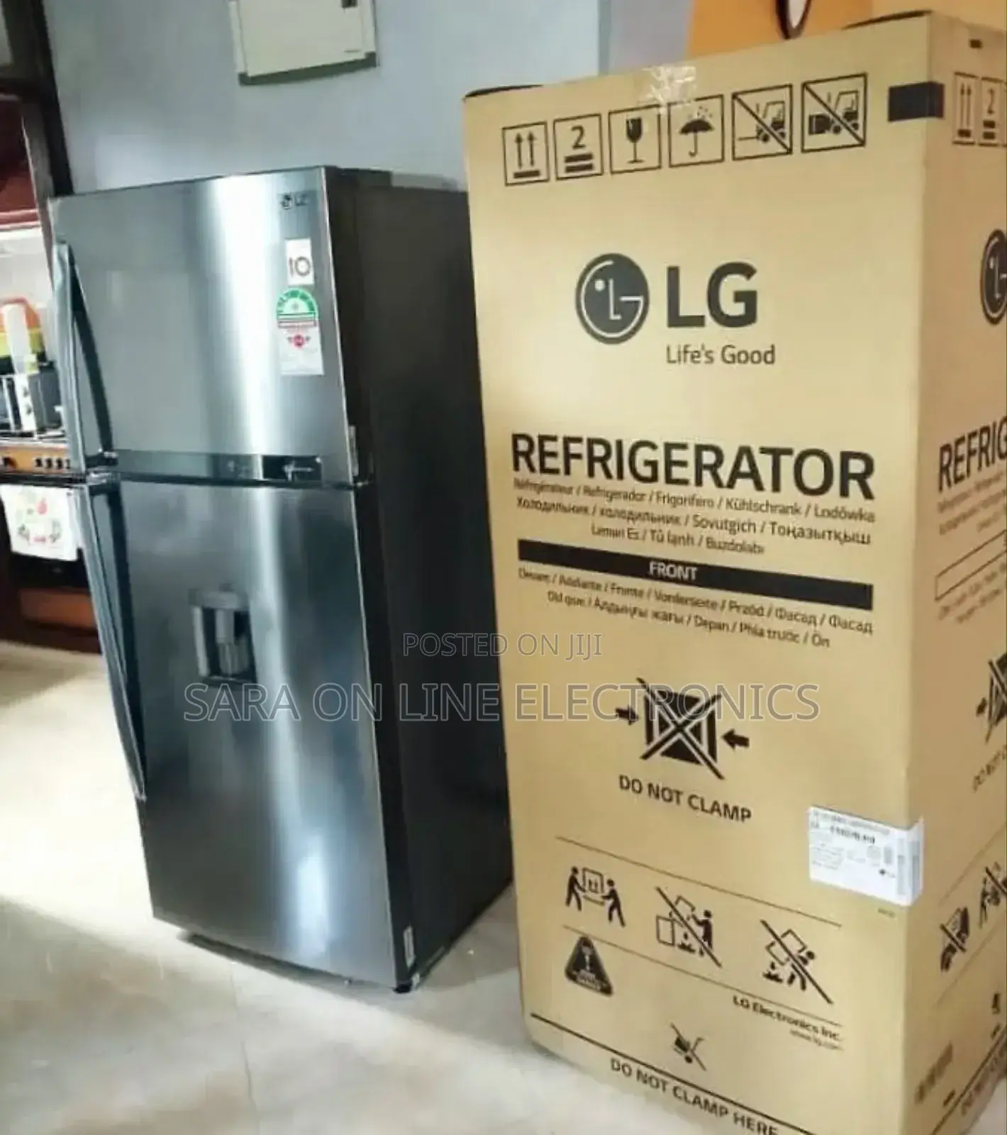 Lg 330liter Refgerator 10 Years Warranty Free Delivery