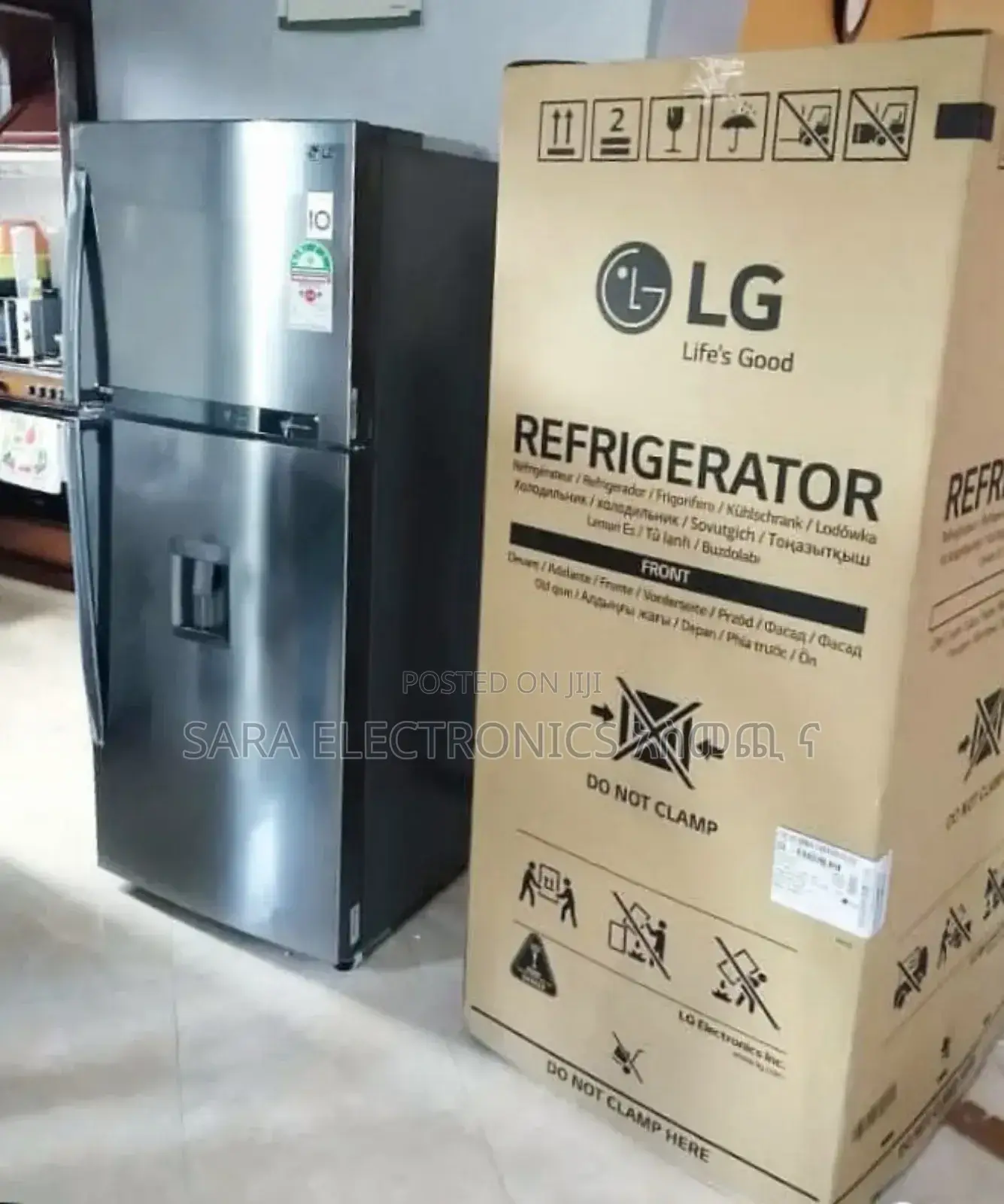 Lg 330liter Refgerator 10 Years Warranty Free Delivery
