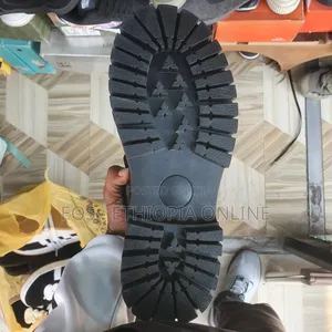 Classic Black Chunky Derby Shoe [On Hand]