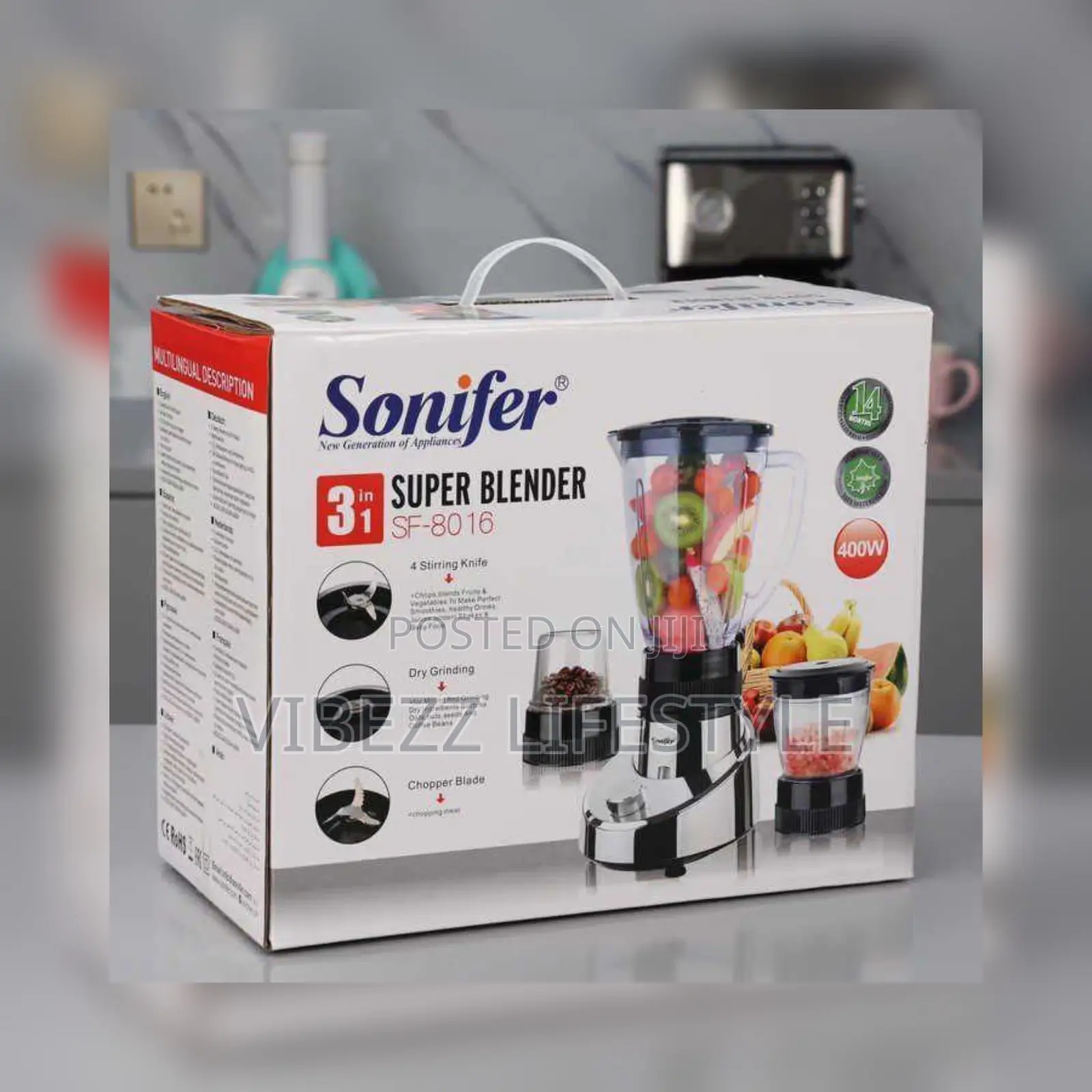 Sonifer 3 in 1 Blender