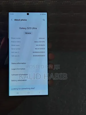 Photo - New Samsung Galaxy S23 Ultra 256 GB Green