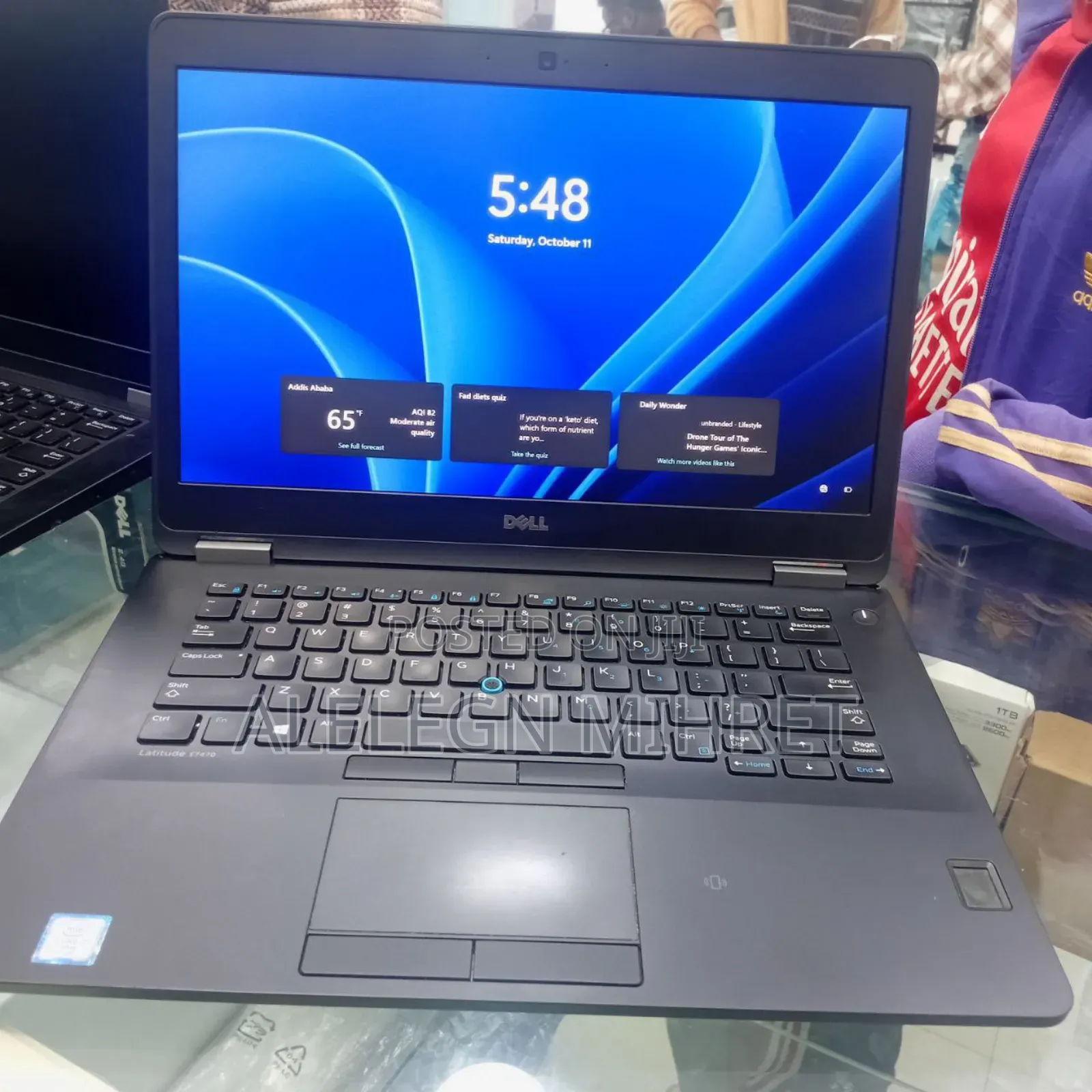 New Laptop Dell Latitude 14 E7470 8GB Intel Core I7 SSD 256GB