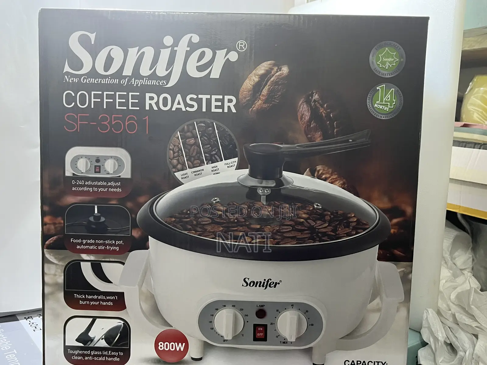 Sonifer Coffee Rosater(መቁያ)