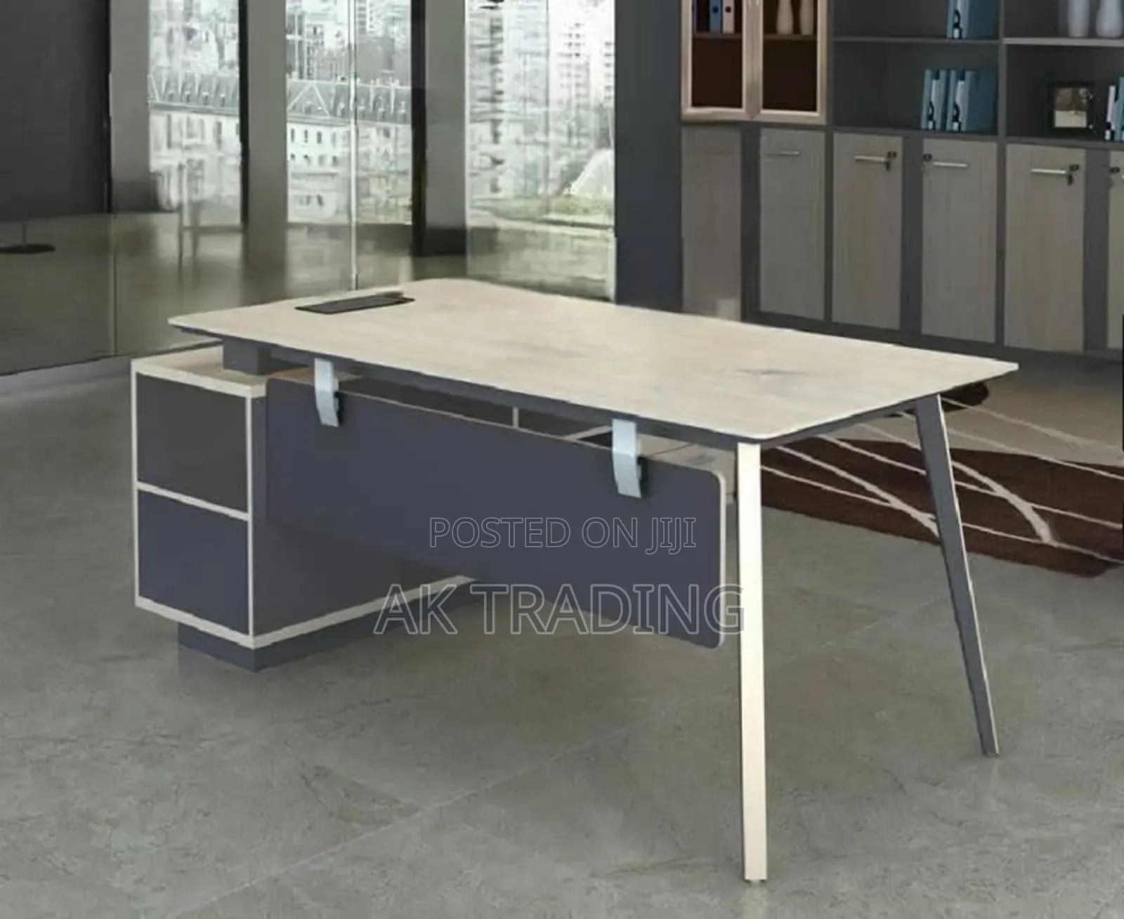 Modern Metal Office Manager Table Size 160cm
