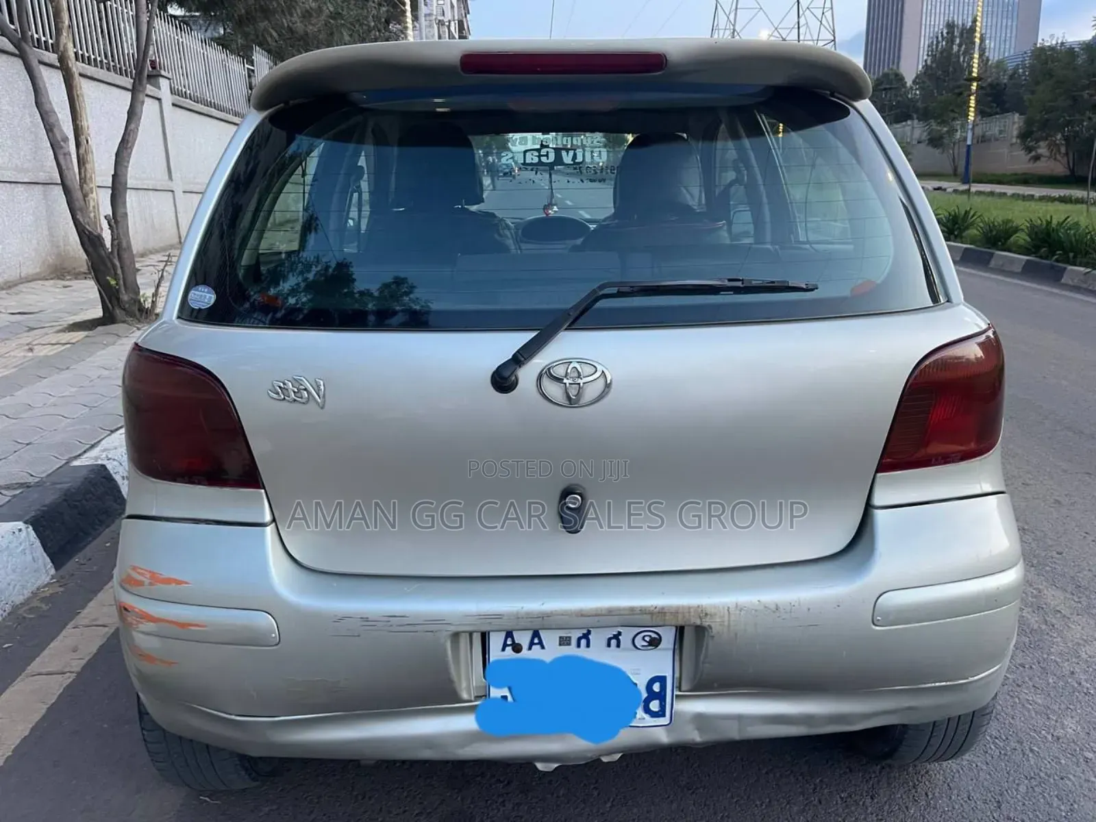 Toyota Vitz 2003 Gray