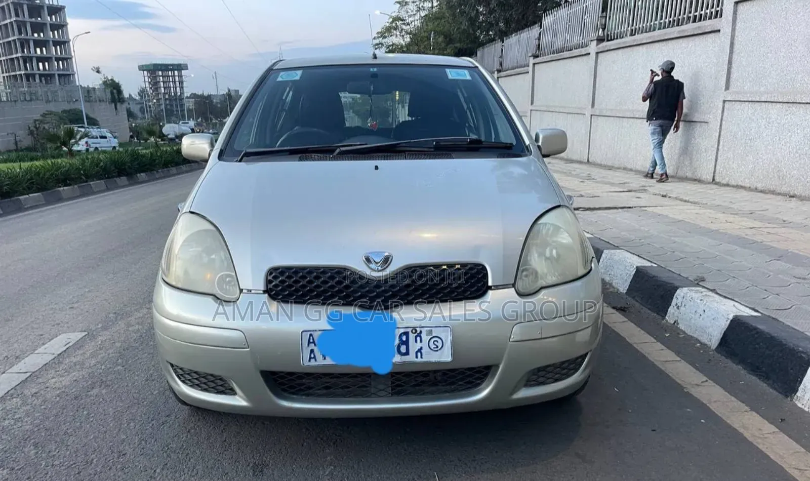 Toyota Vitz 2003 Gray