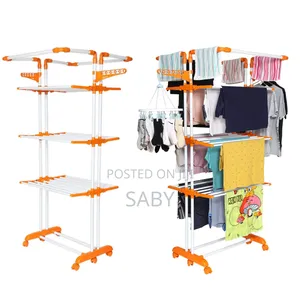Plastic 3 Layer Cloth Rack