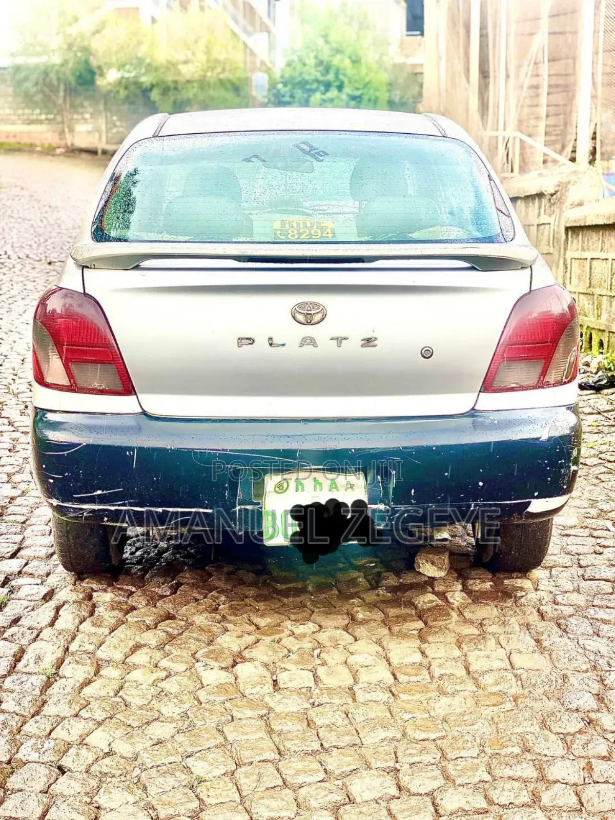 Toyota Platz 2002 Silver