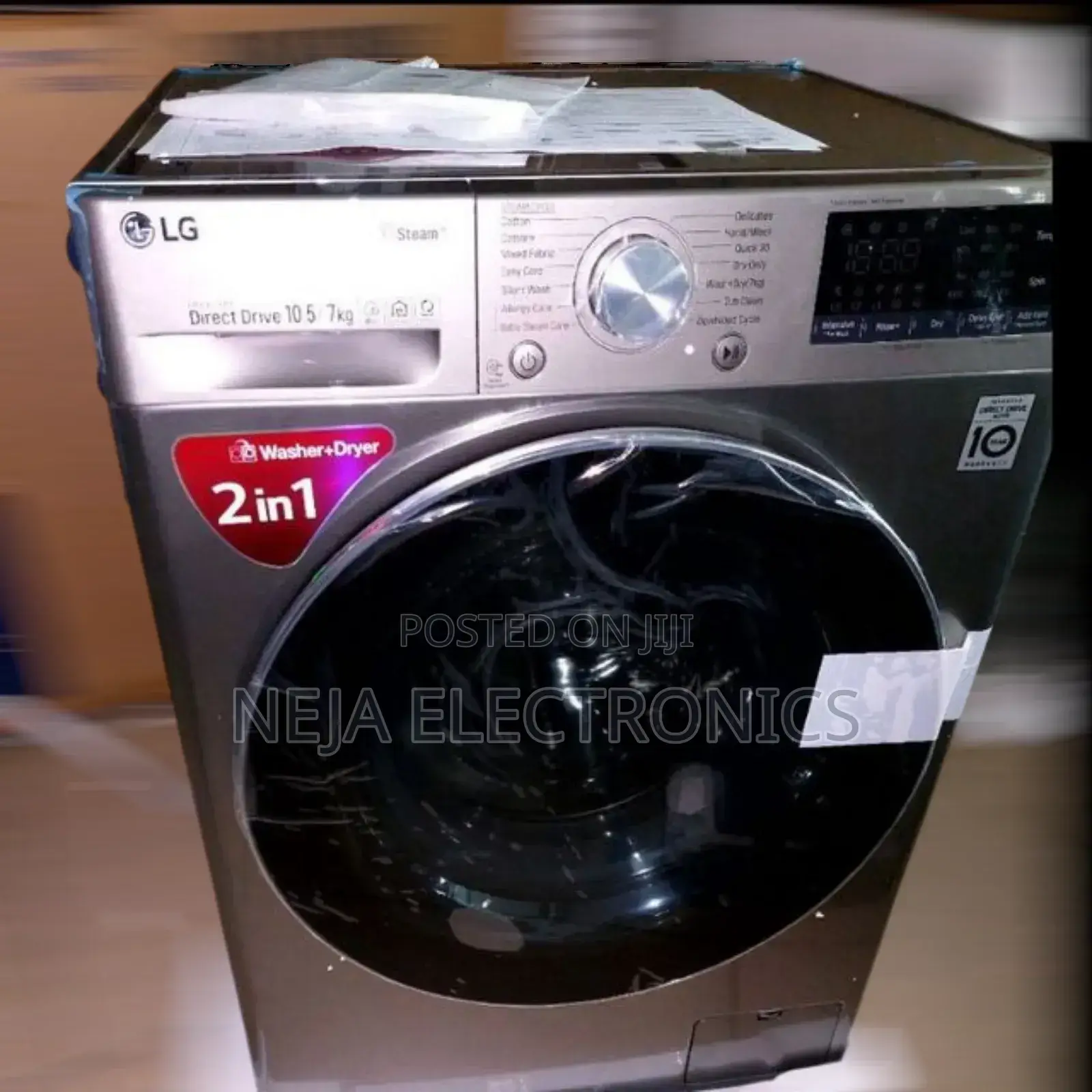 Lg Washing Machine 10.5/7kg Full-Time Washing