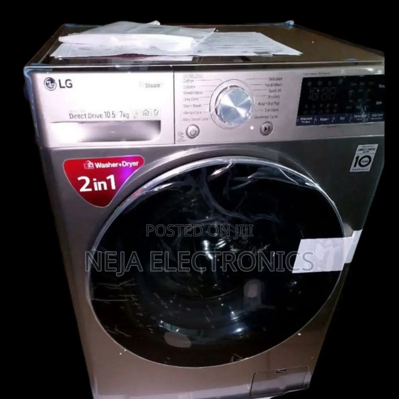 Lg Washing Machine 10.5/7kg Full-Time Washing