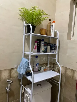 Photo - የመፀዳጃ ቤት ዕቃዎች ባለ 3-ደረጃ መደርደሪያ[Over-the-Toilet 3-Tier Storage Rack]