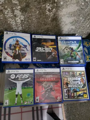 Playstation 5 and Ps4 Cd Games