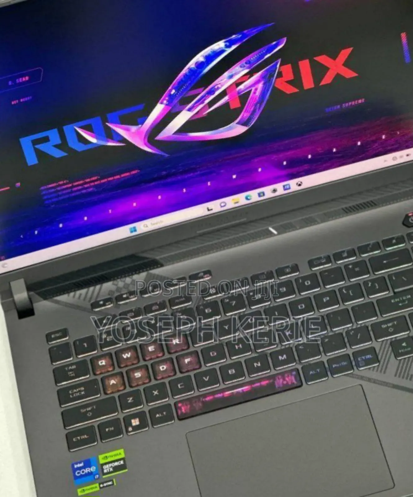 New Laptop Asus ROG Strix G16 G614 16GB Intel Core I9 SSD 1T