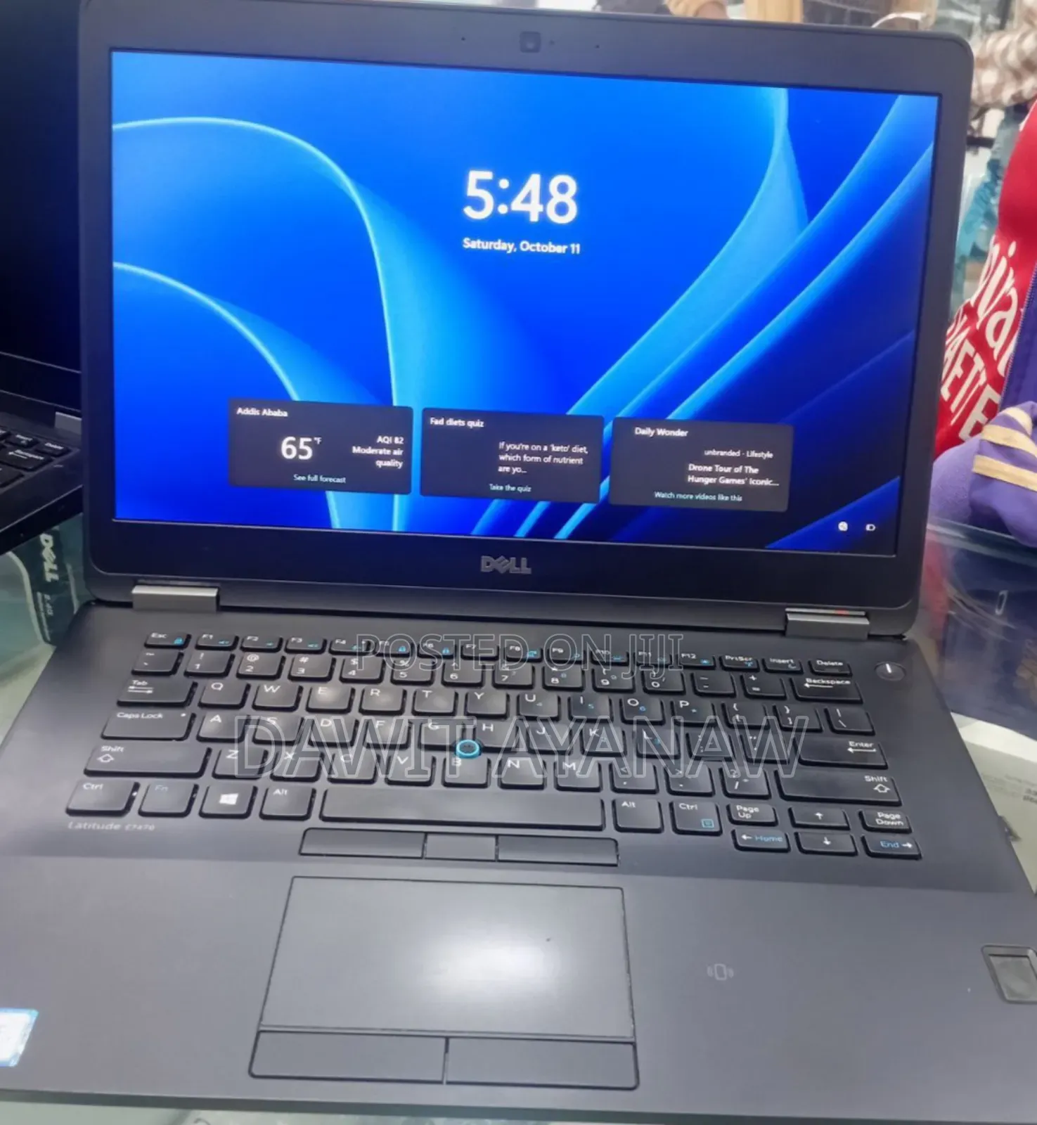 New Laptop Dell Latitude E7470 8GB Intel Core I7 SSD 256GB