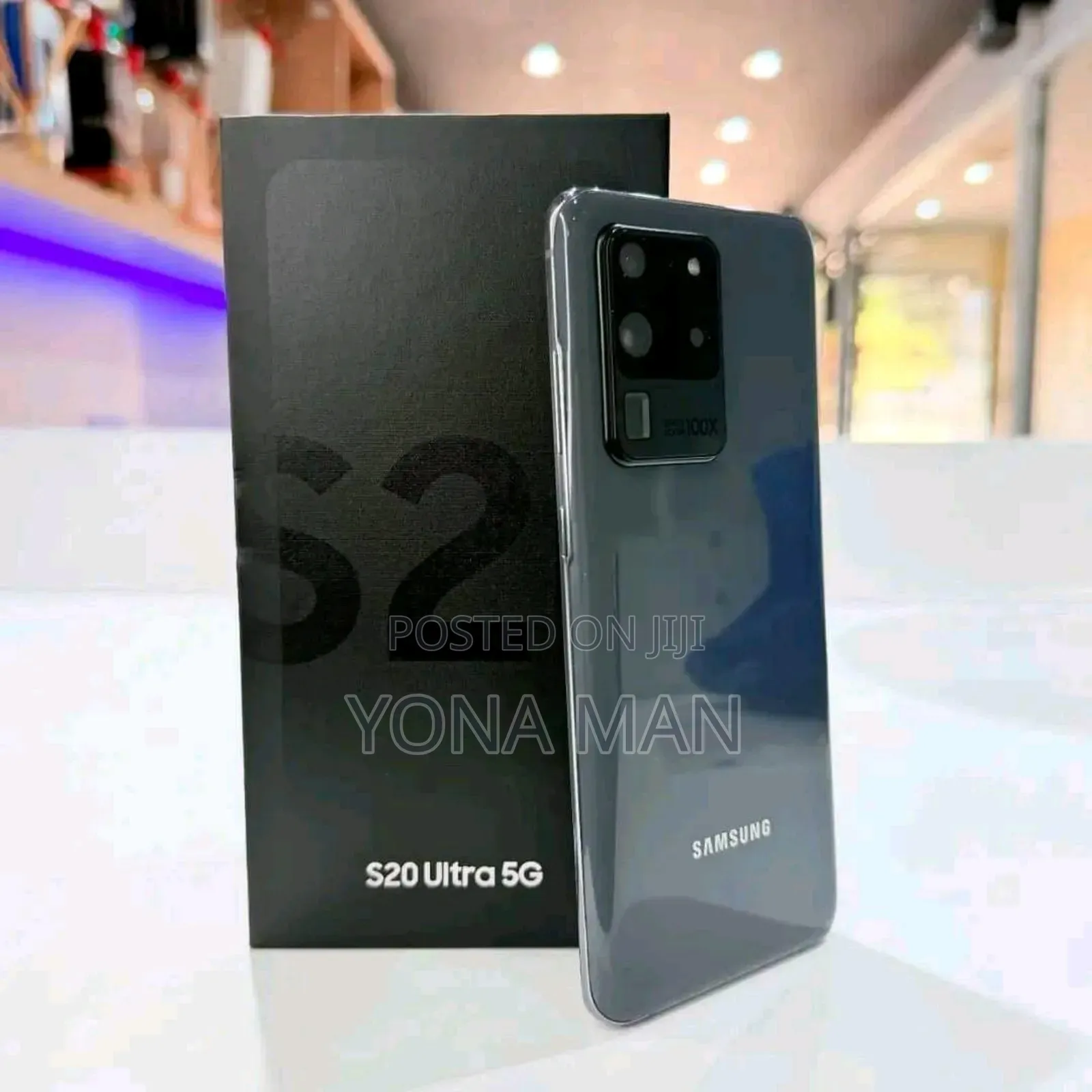 New Samsung Galaxy S20 Ultra 5G 128 GB Black