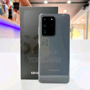 New Samsung Galaxy S20 Ultra 5G 128 GB Black