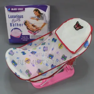 Baby Bath Seat With Head Pillow