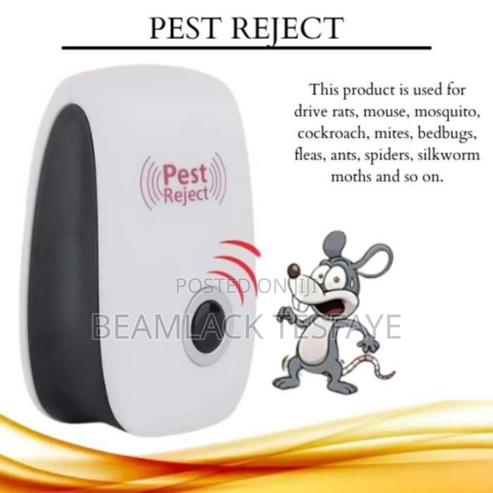 Ultrasonics Wave Pest Repeller