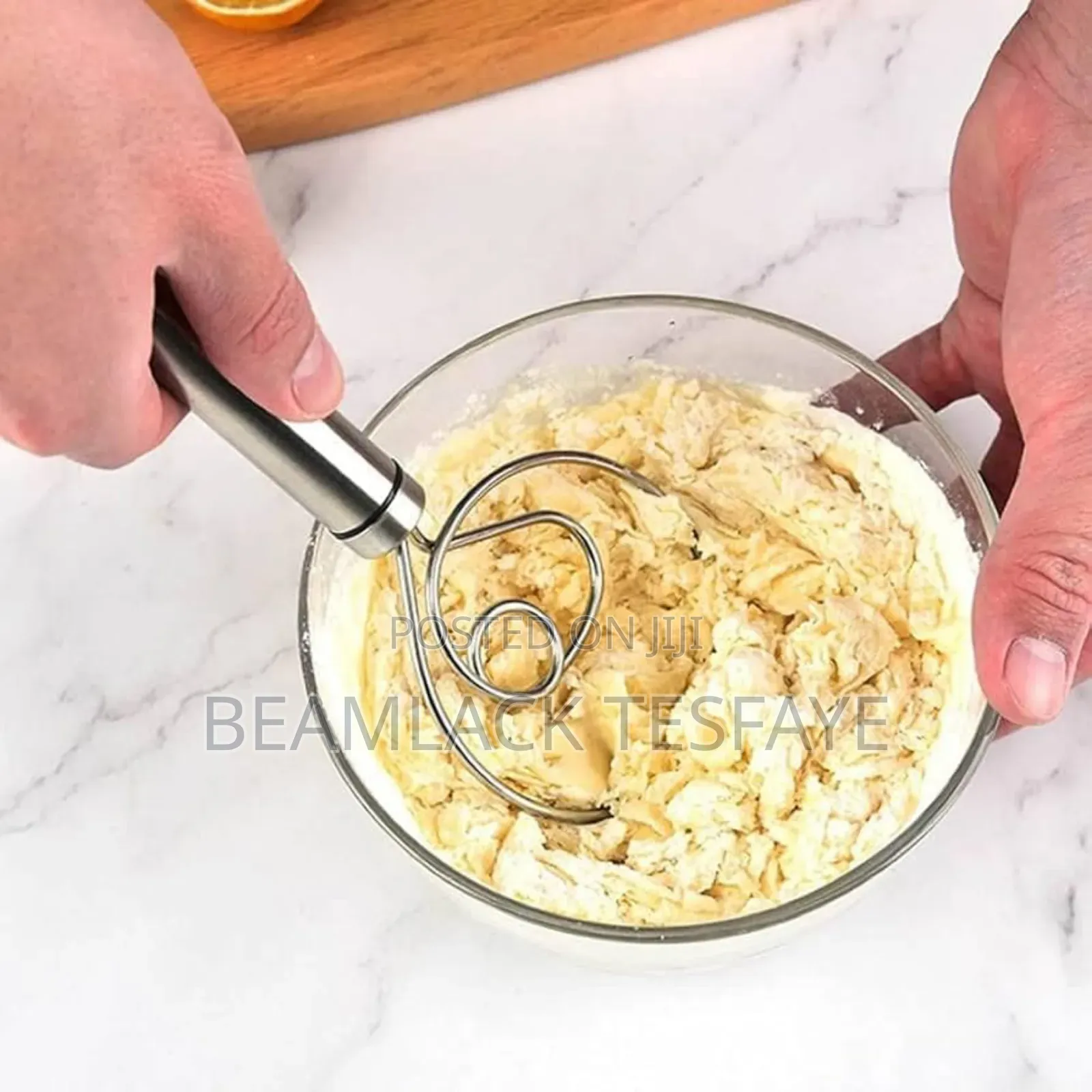 Stainless Steel Danish Dough Whisker