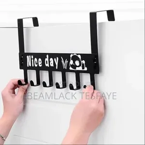 Door Hanger Hook With A "Nice Day" Cartoon Panda Design