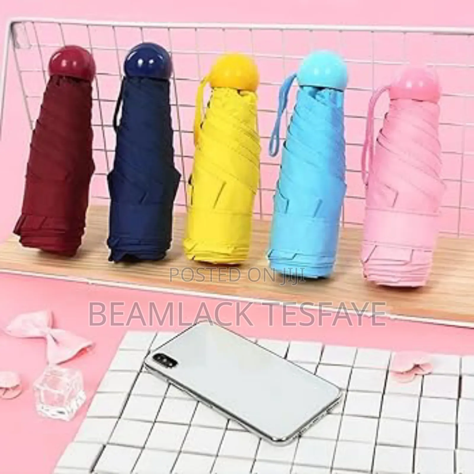 Mini Uv Resistant Pocket Umbrella