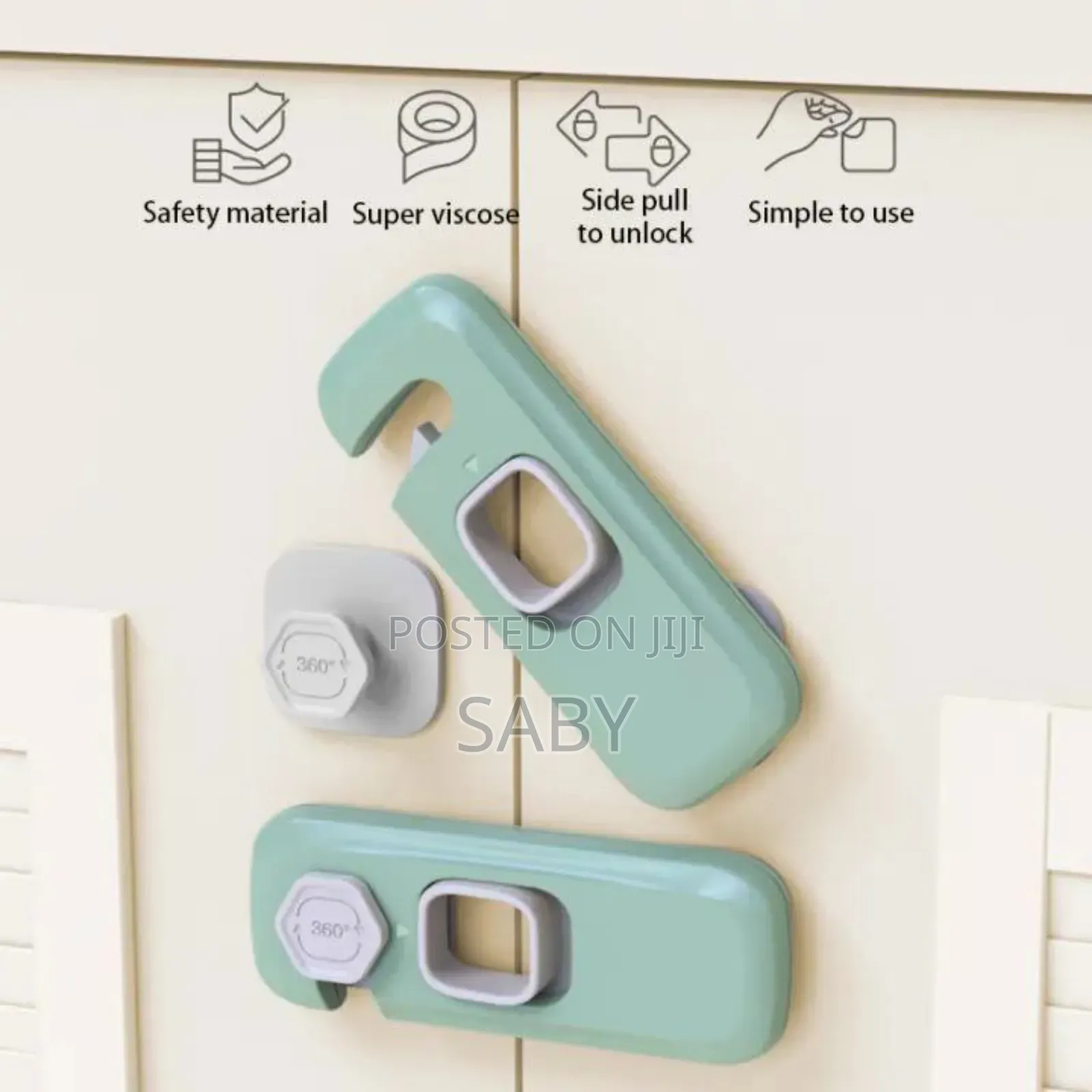 Self-adhesive Child Safety Lock
