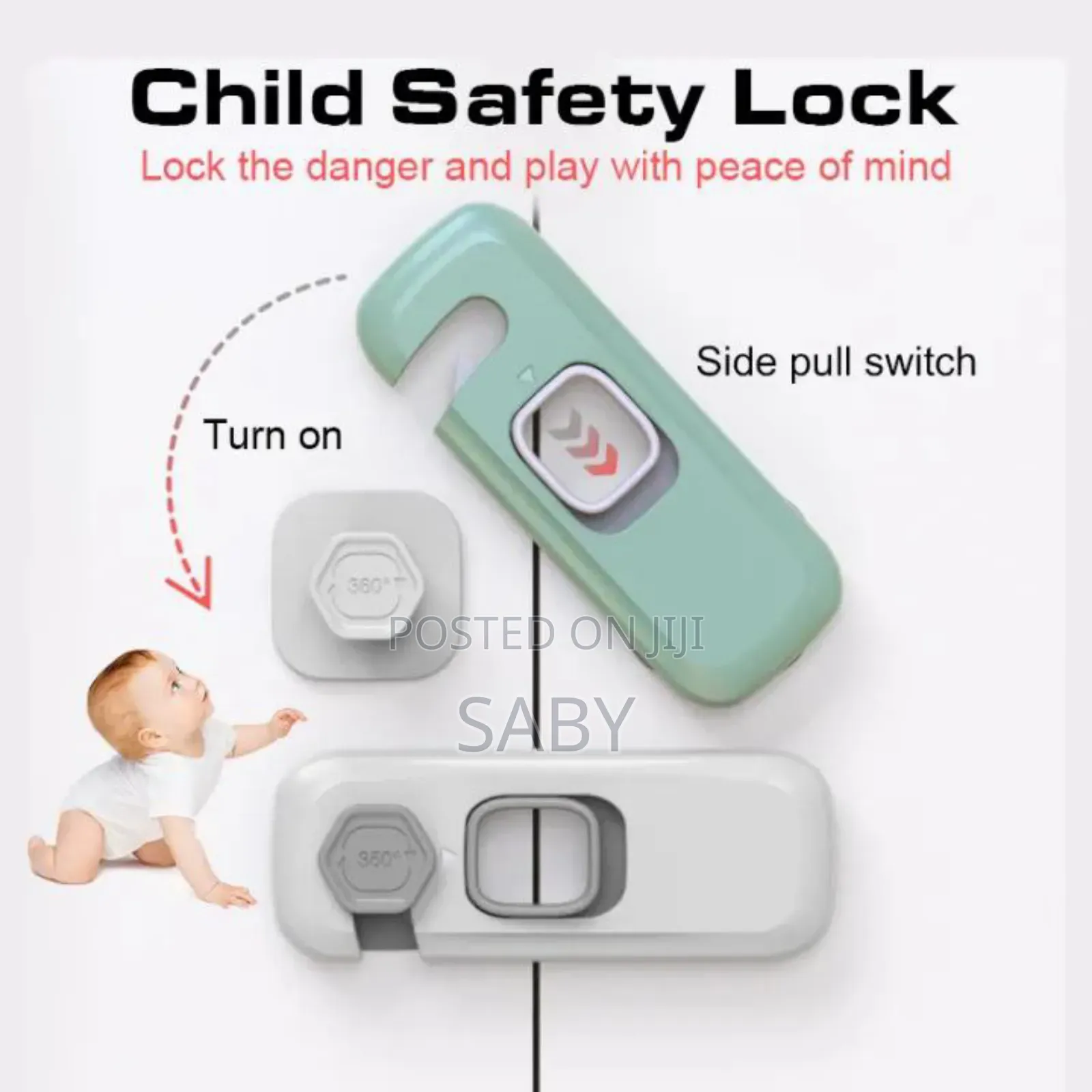 Self-adhesive Child Safety Lock