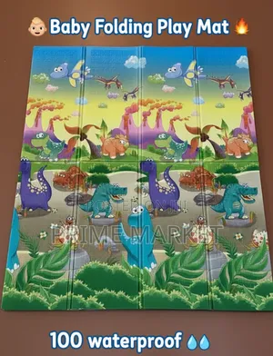 ተጣጣፊ የሕፃናት ምንጣፍ | ፈሳሽ የማያስገባ | ሰፊ እና ምቹ ማጫወቻ ምንጣፍ