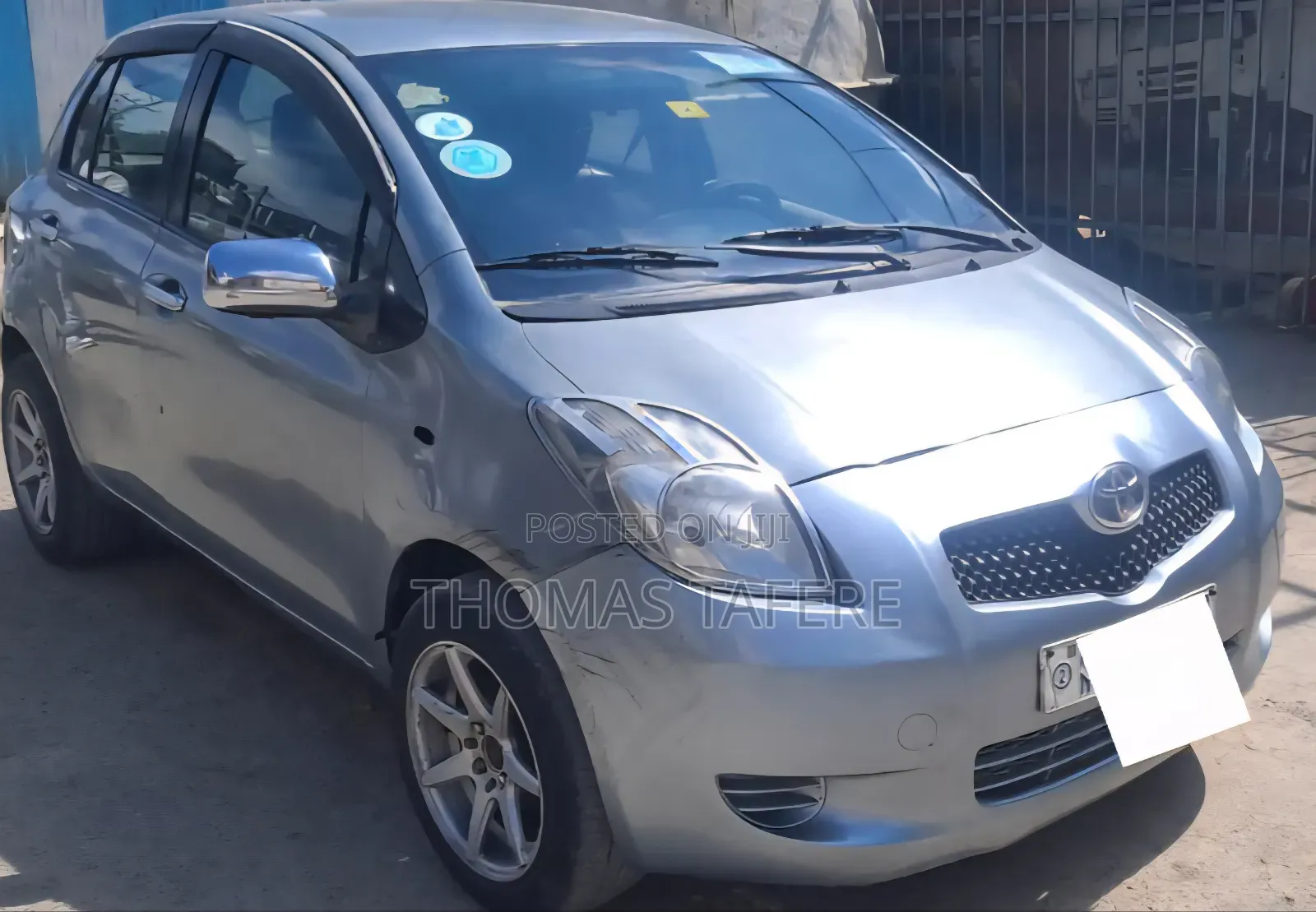 Toyota Yaris 2007 Silver