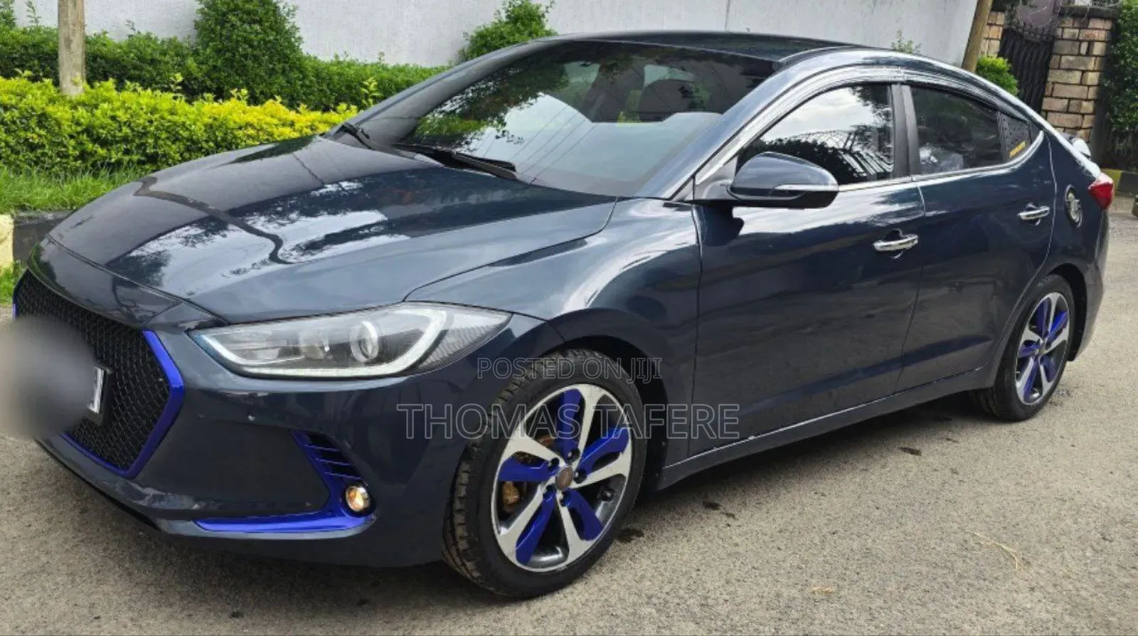 Hyundai Avante 2017 Blue