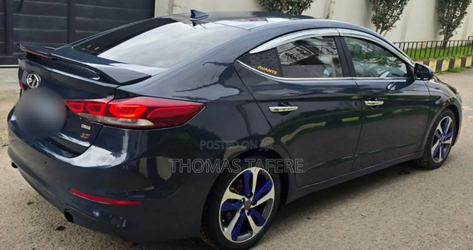 Hyundai Avante 2017 Blue