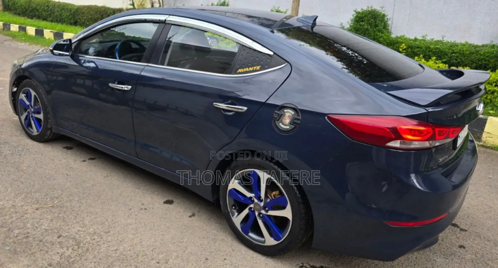 Hyundai Avante 2017 Blue
