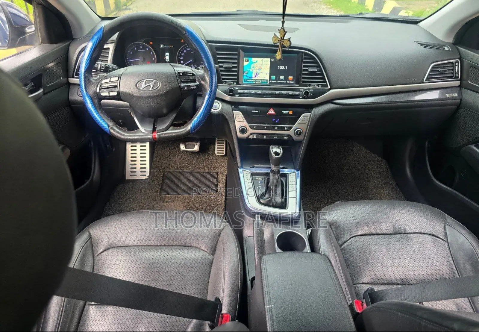 Hyundai Avante 2017 Blue