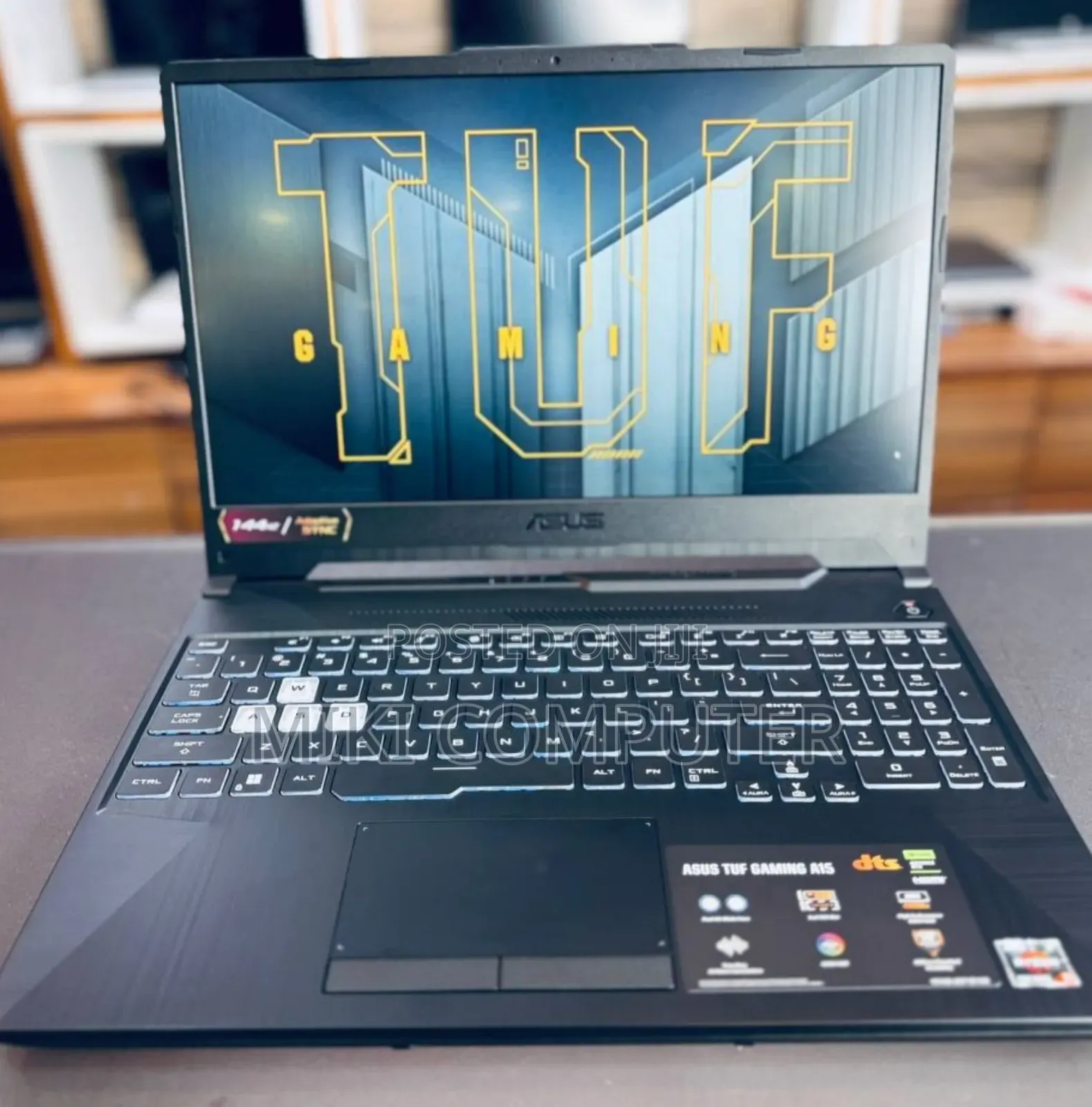 New Laptop Asus TUF Gaming A15 16GB AMD Ryzen 5 SSD 512GB