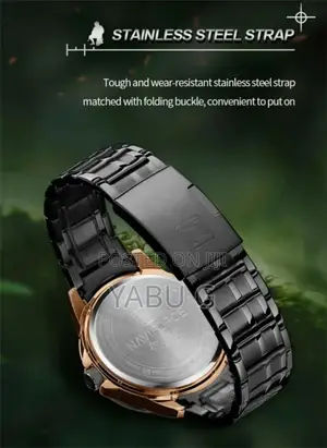 Naviforce New Men Wristwatch Top Brand Luxury Man Watch Gold