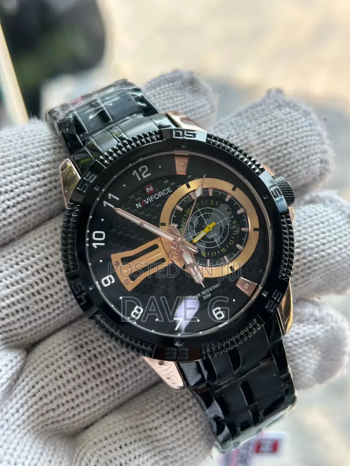 Naviforce Luxury Business Edition Stainless Steel Date Display Watch