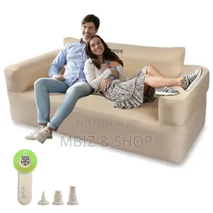 Photo - Inflatable Portable Sofa Cushion