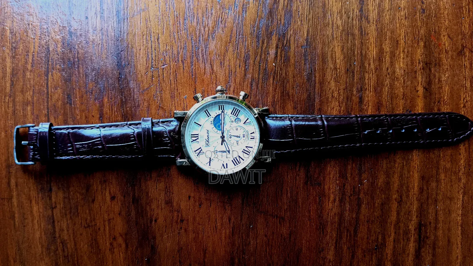 Chenxi 973 Men Leather Strap Multi Functional Watch.