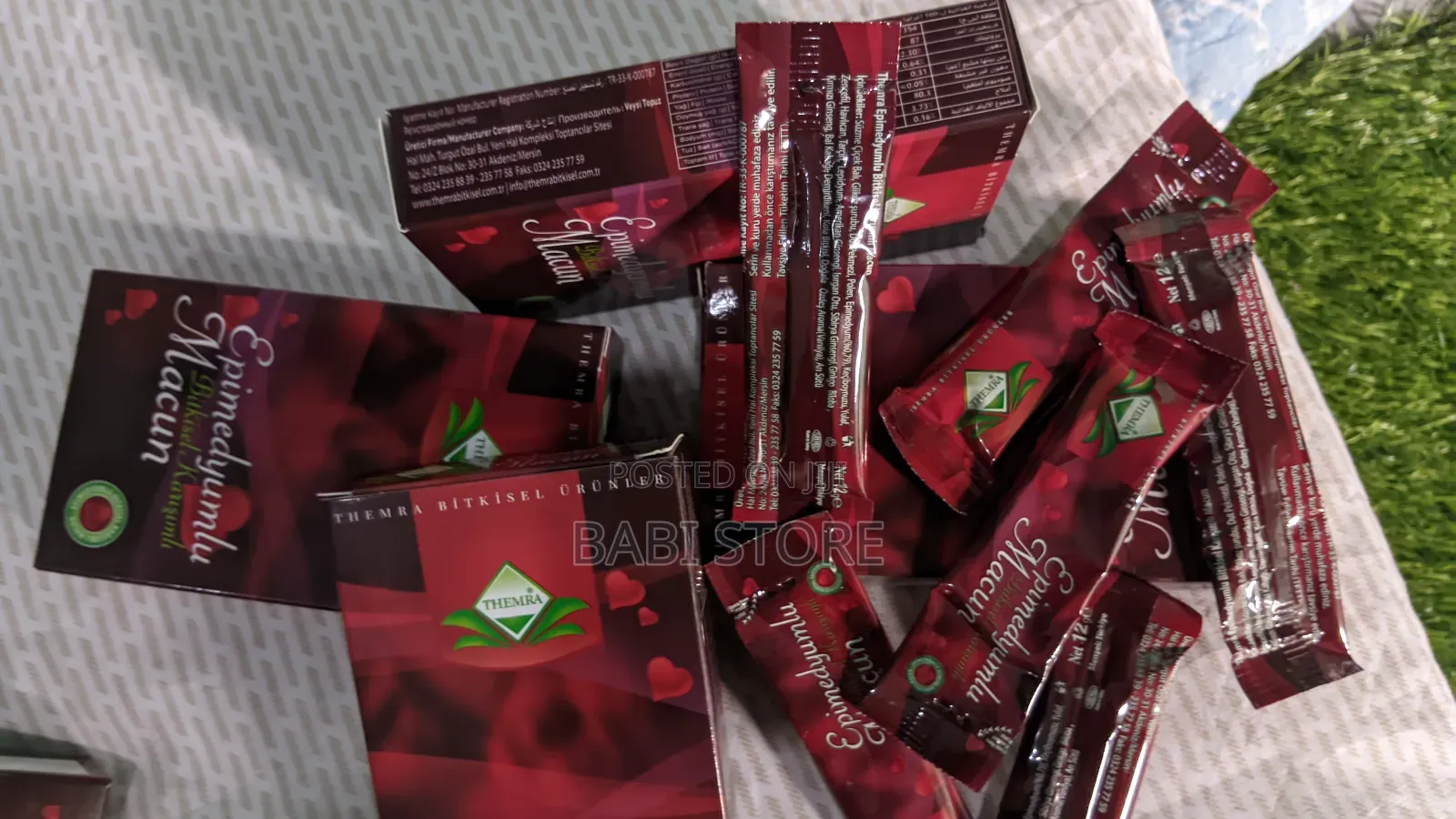 ቴምራ ቸኮሌት (Epimedyumlu Macun)