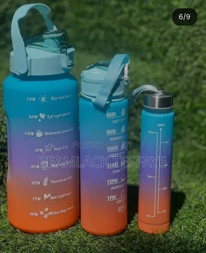 Multicolor Water Bottle