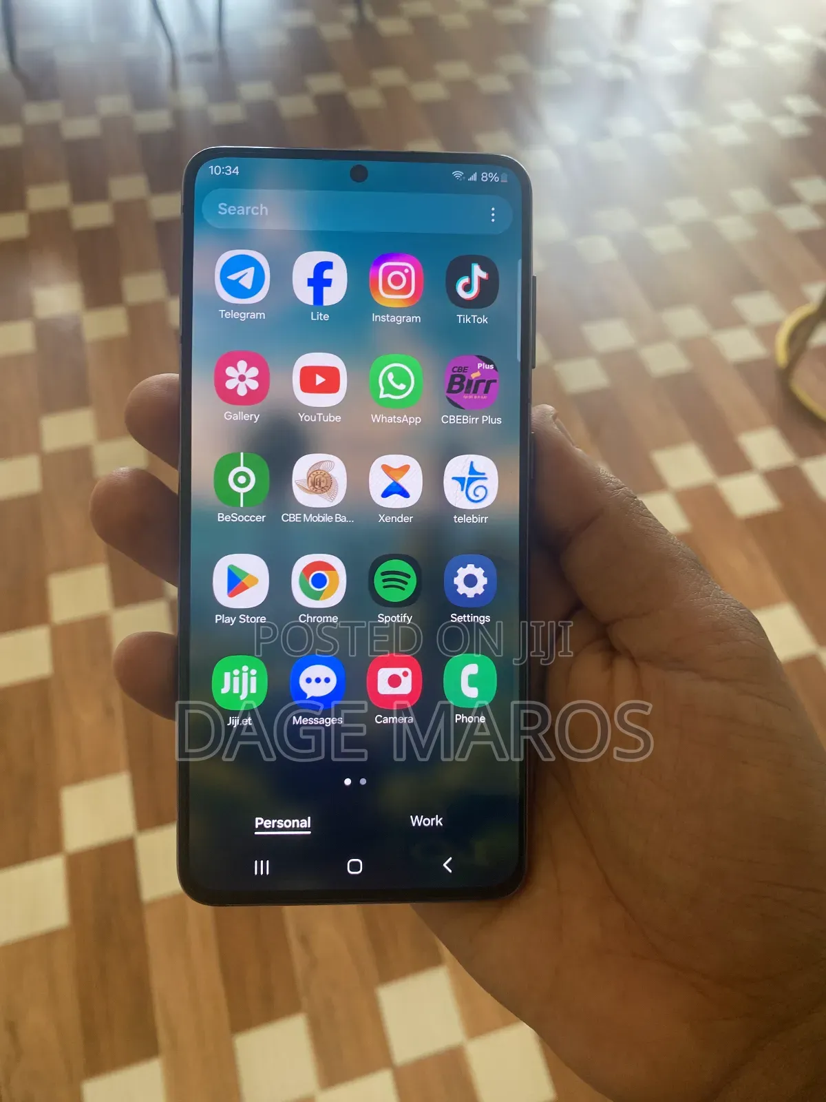 New Samsung Galaxy S21 5G 128 GB Silver