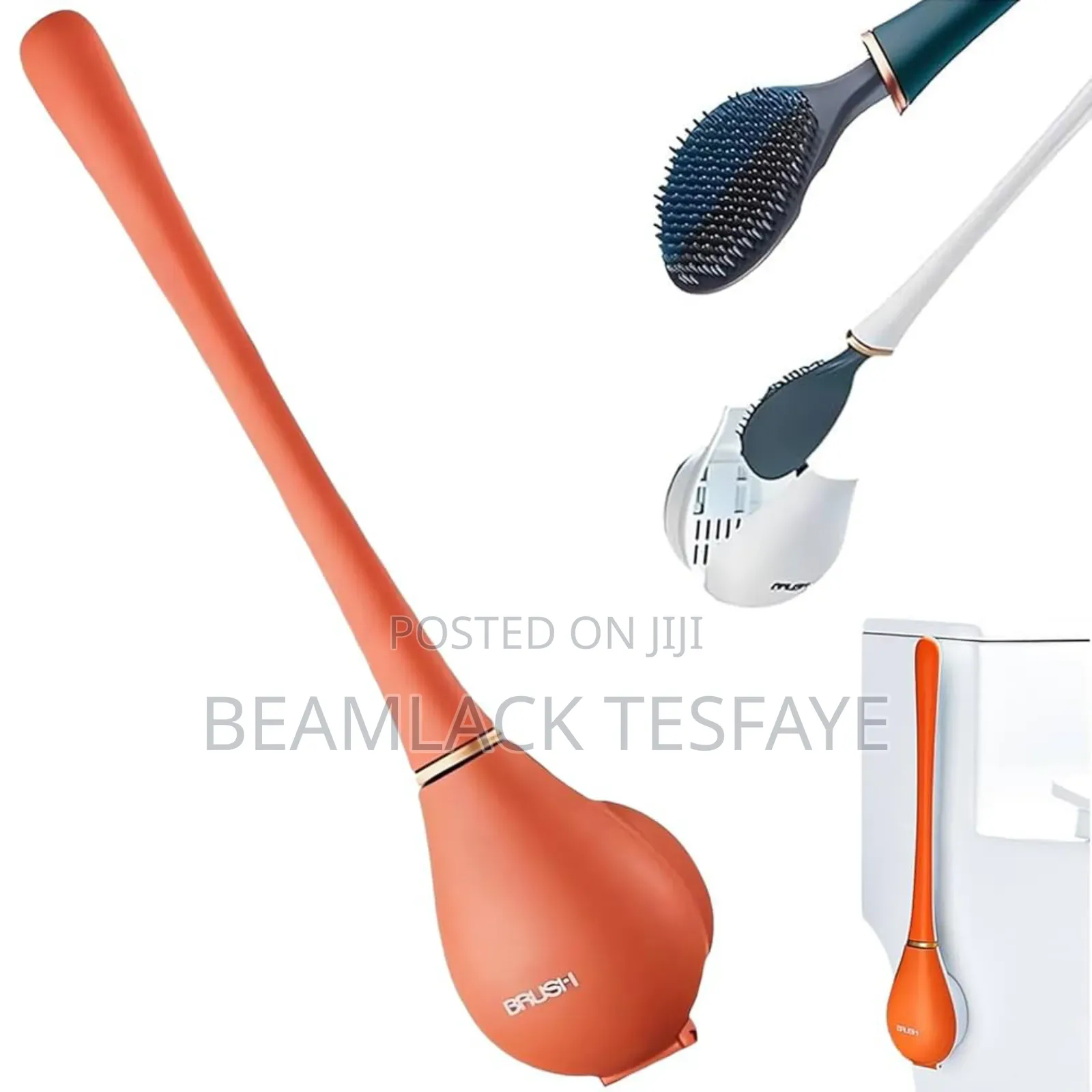 Modern Flexible Silicone Toilet Brush
