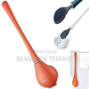 Photo - Modern Flexible Silicone Toilet Brush