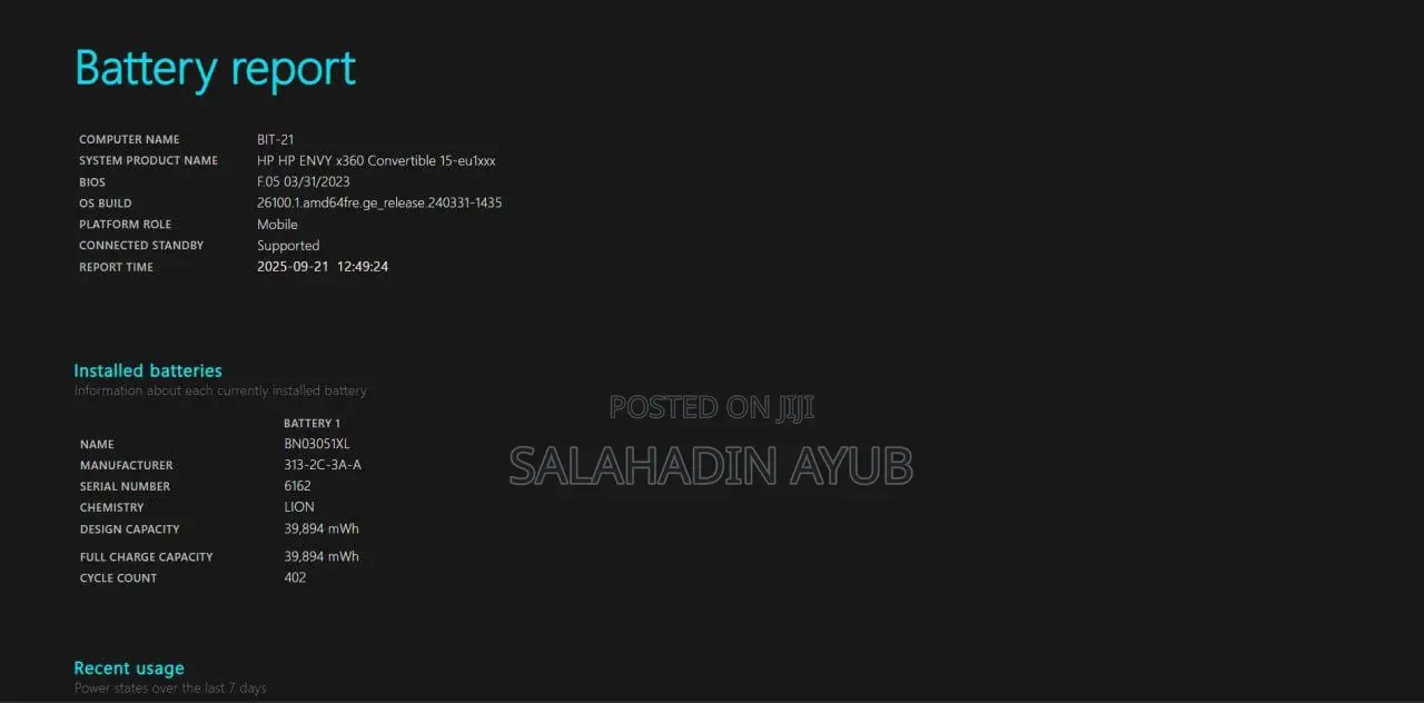 New Laptop HP Envy X360 16GB AMD Ryzen 7 SSD 512GB