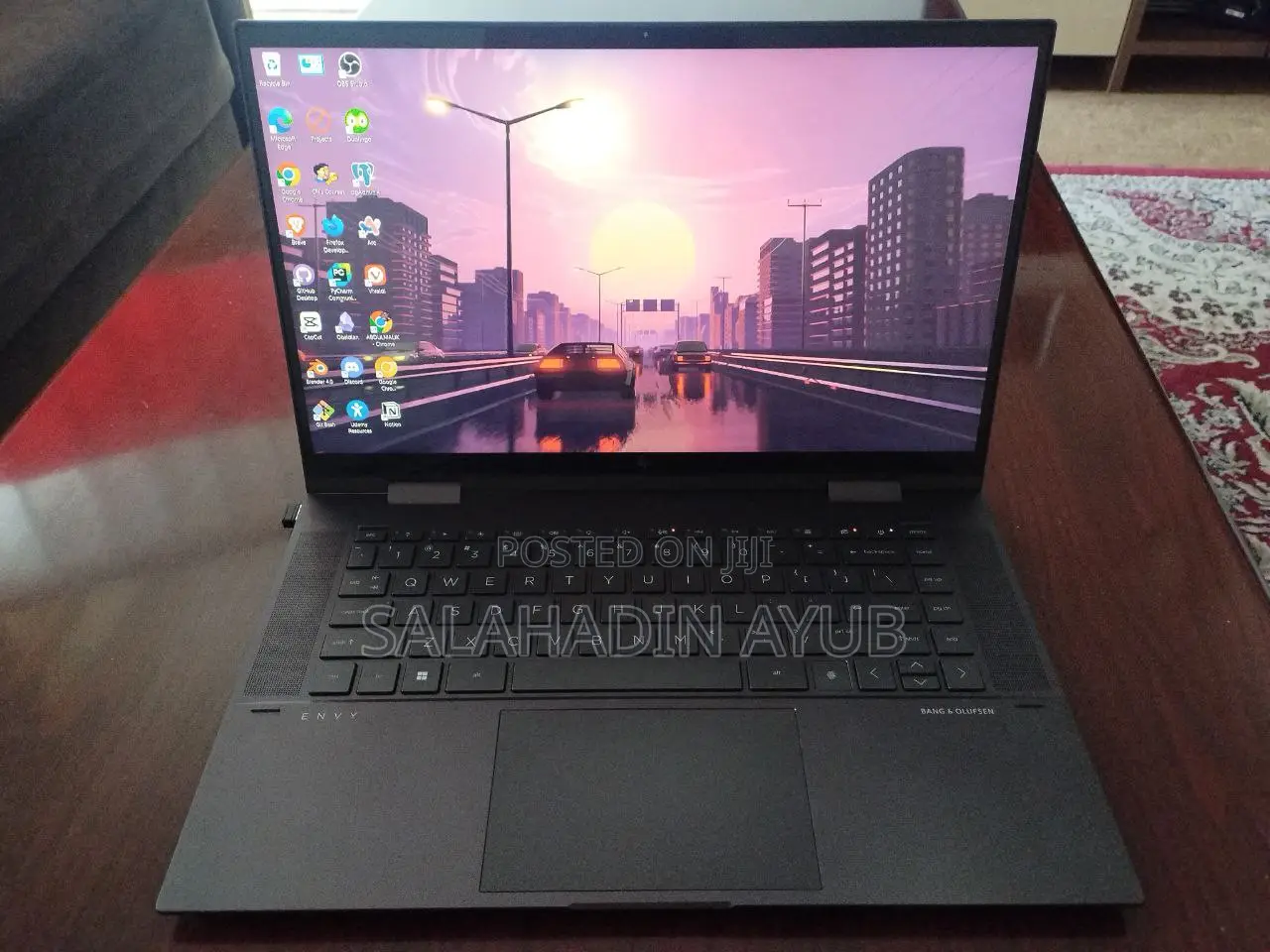 New Laptop HP Envy X360 16GB AMD Ryzen 7 SSD 512GB