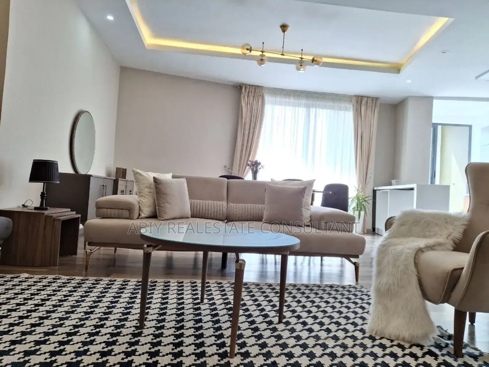 Furnished 3bdrm Apartment in Abiy Realestate, Kirkos for sale