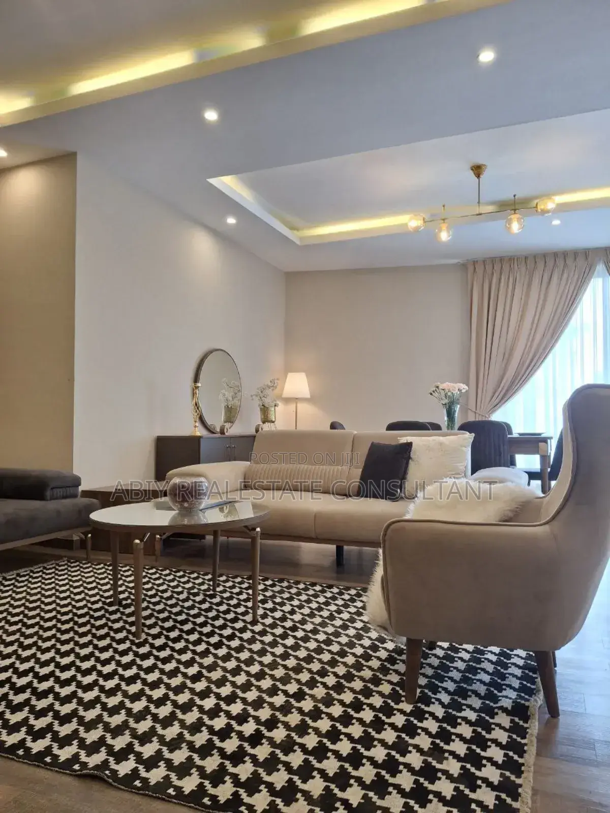 Furnished 3bdrm Apartment in Abiy Realestate, Kirkos for sale