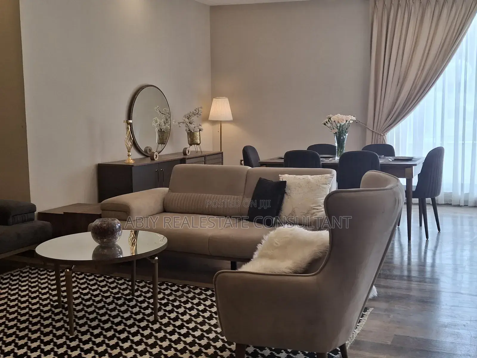 Furnished 3bdrm Apartment in Abiy Realestate, Kirkos for sale