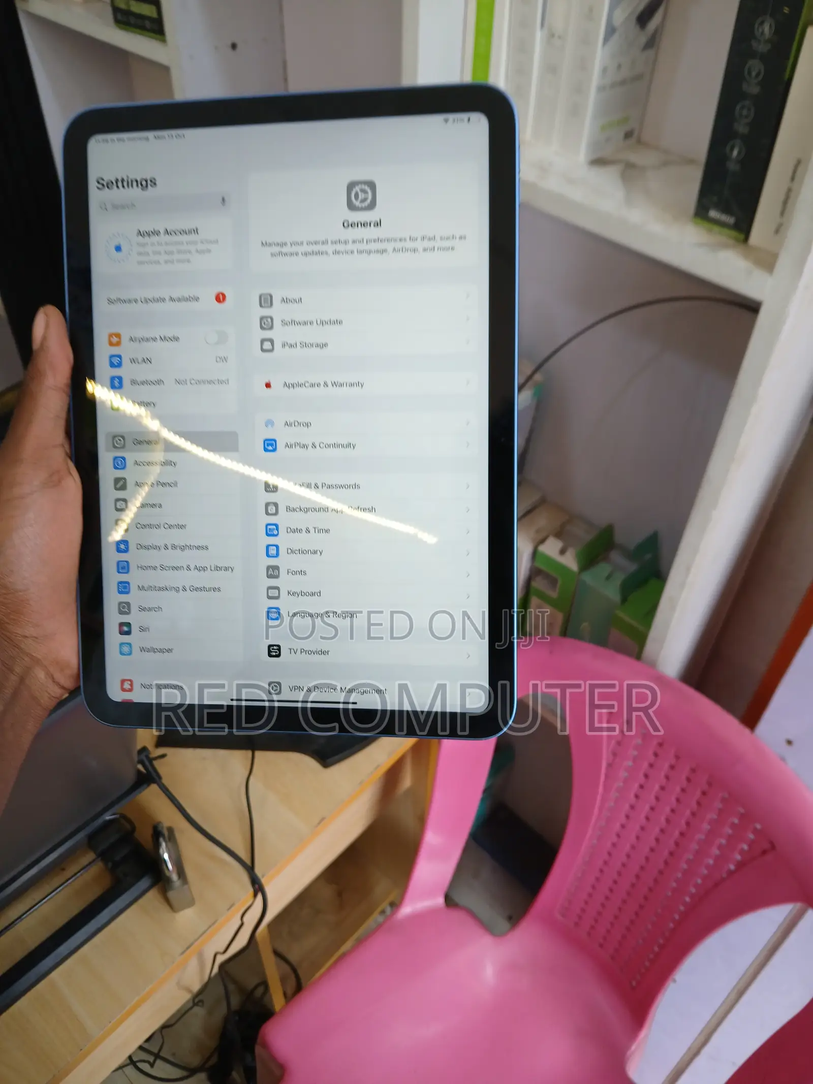 New Apple iPad Air 64 GB Blue